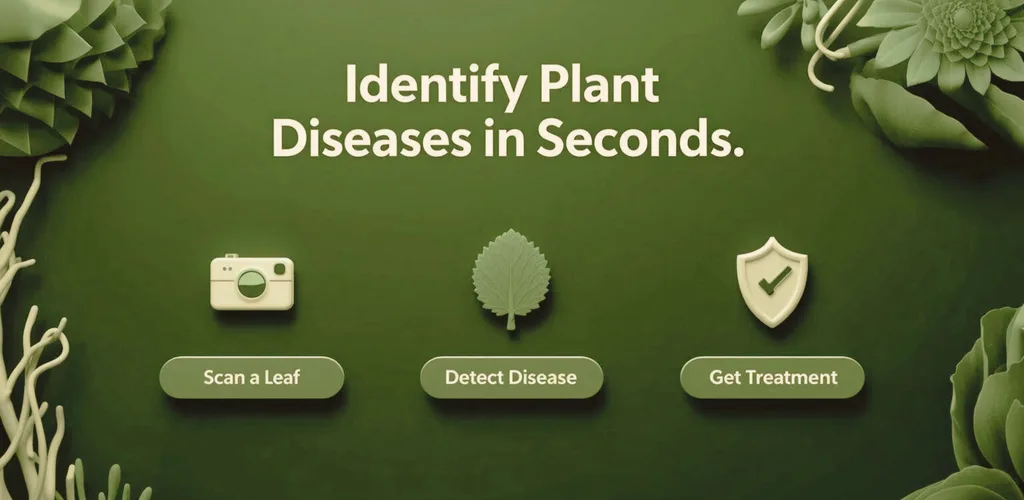 PlantDoctor disease scanning interface